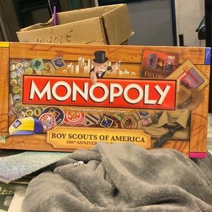 Limited edition monopoly Boy Scouts of America hundredth anniversary edition